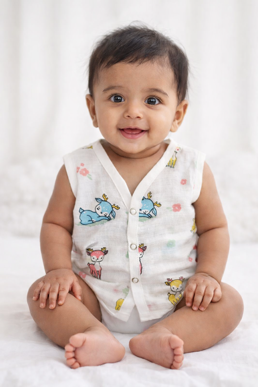 Button Jabla- Deer Print