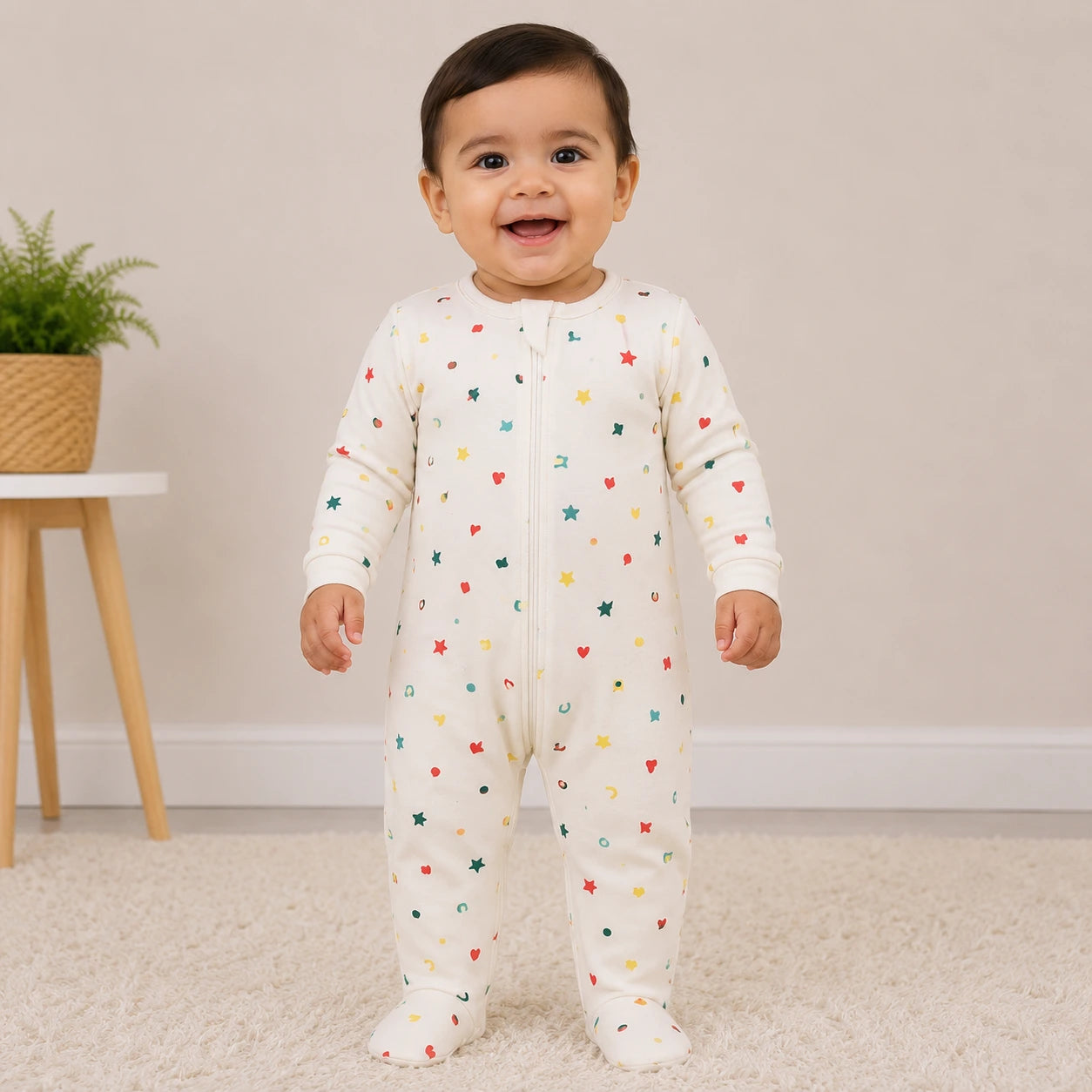Soft Knitted organic cotton Jumpsuit - Design