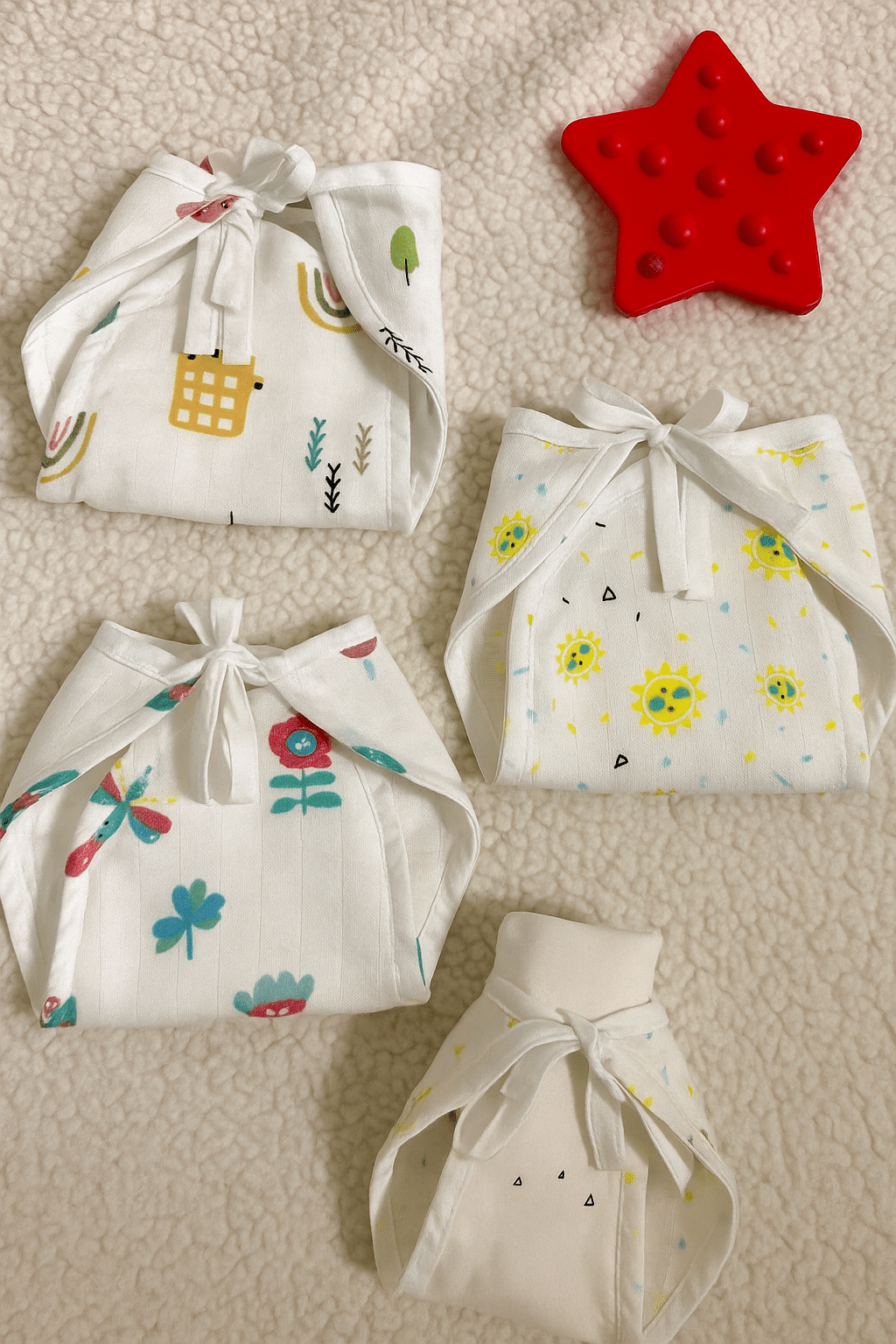 5 Layer Muslin Nappy - momndada
