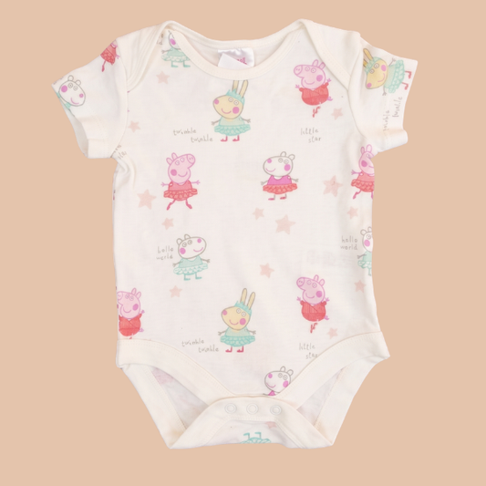 Soft Cotton Onesies 3-6 Month - Twinkle
