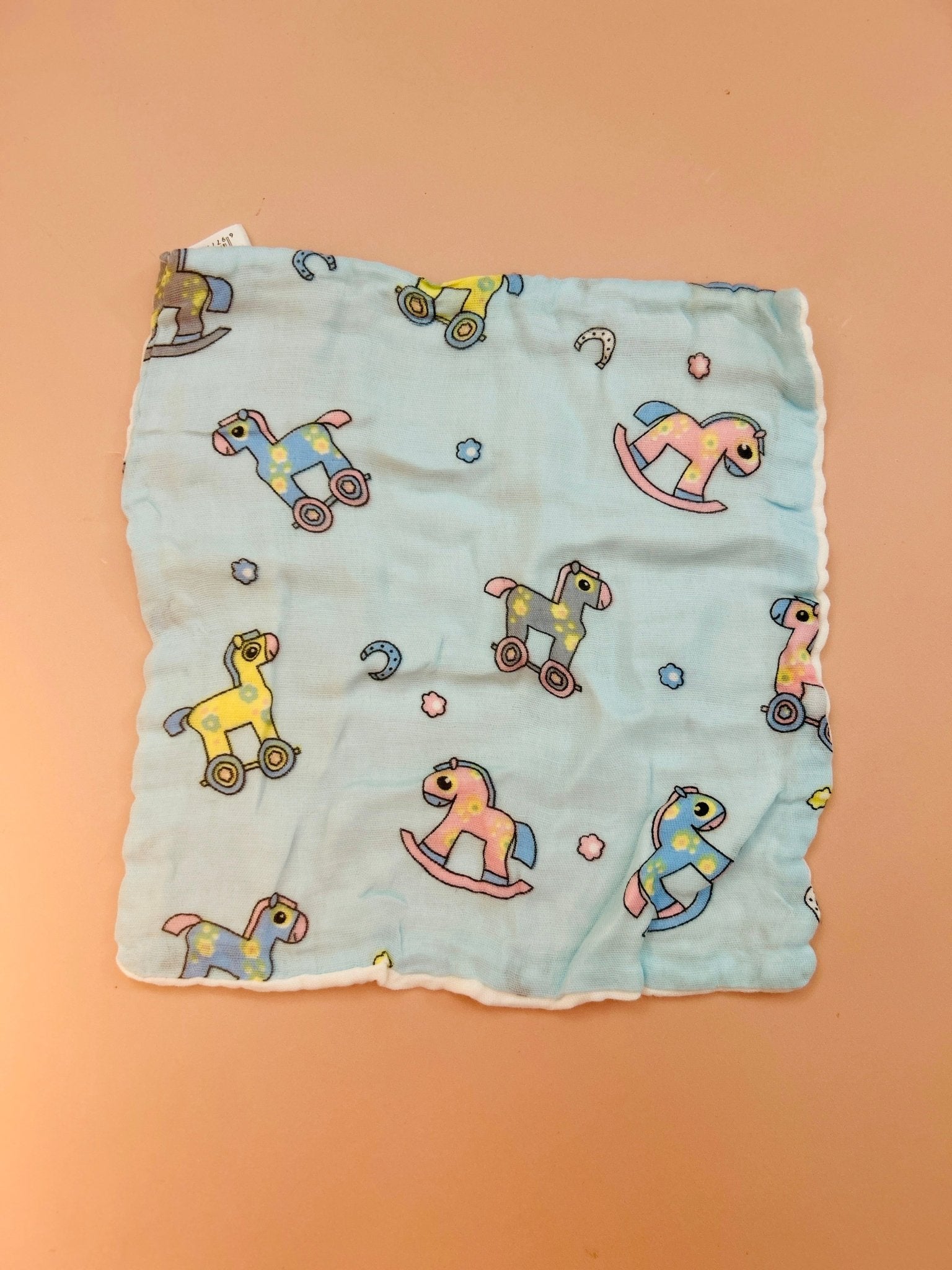🌿 6 Layer Crinkled Muslin Face Wipes (25×25 cm) - Pack of 3 (Assorted) - momndada