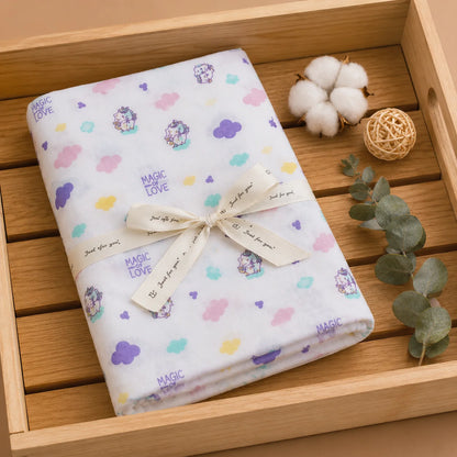 Muslin Bathtowel- Baby unicorn