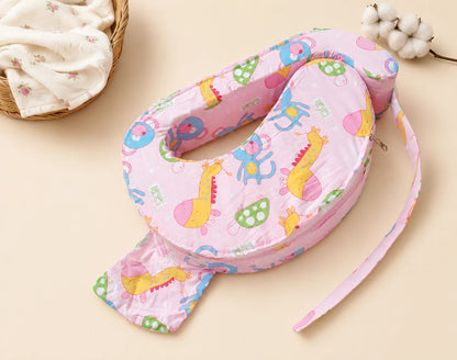 G-Type Feeding Pillow for Moms | Back Support | Giraffe & Friends