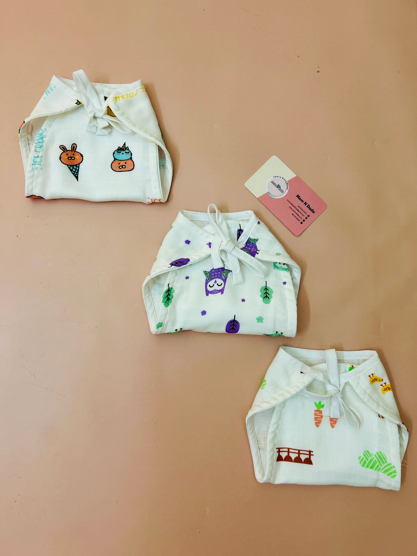 Newborn Hospital Bag Kit | 12 Essential Items | Organic Muslin
