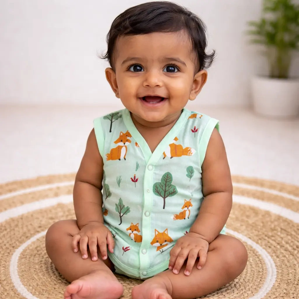 Button Jabla NB Colour - Fox Print