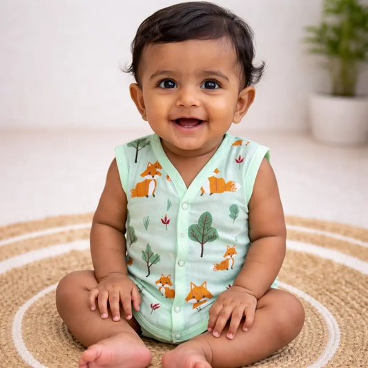 Button Jabla NB Colour - Fox Print