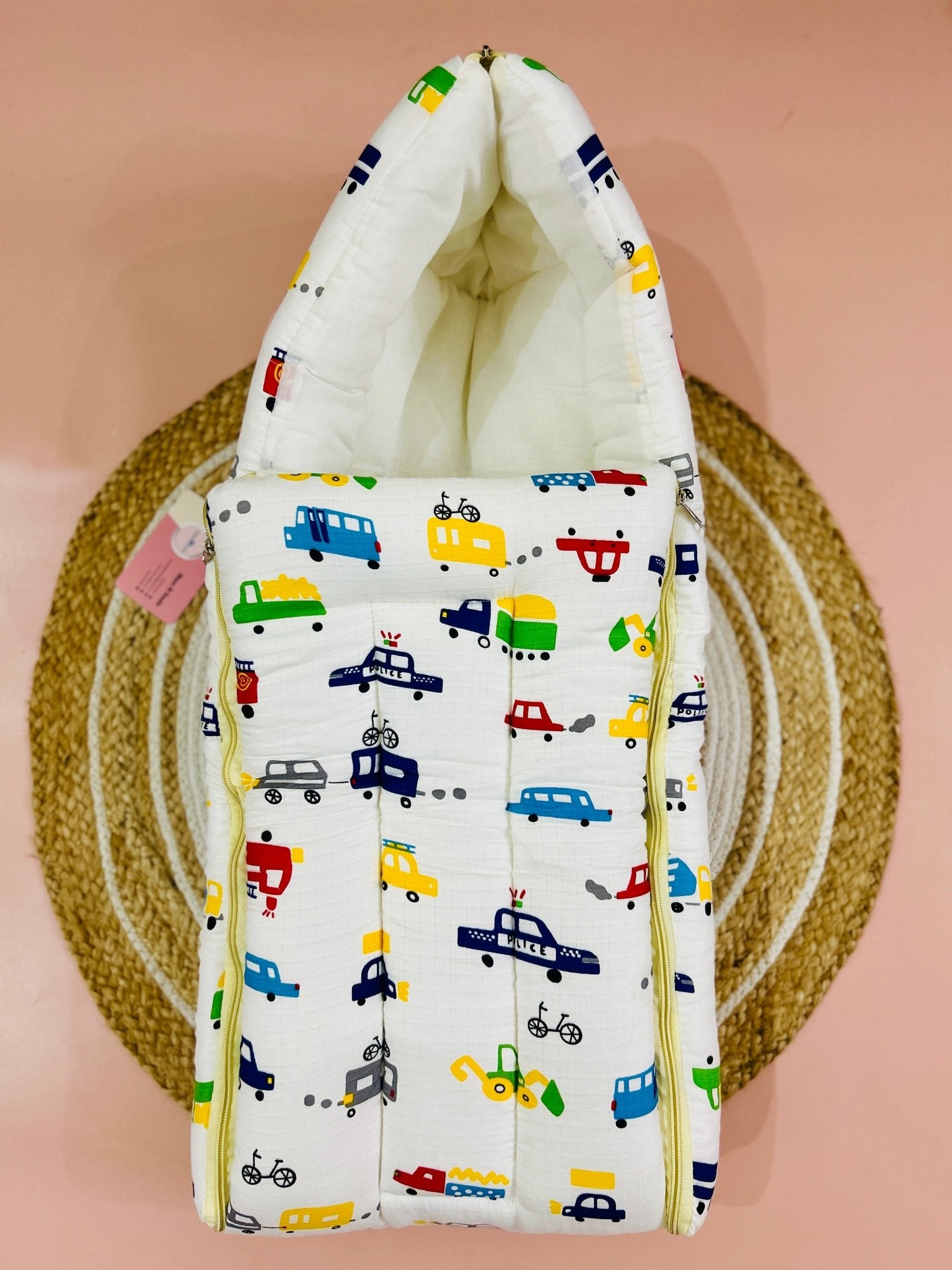 Baby Sleeping Bag & Carry Nest | 0–6 Months | Car - momndada