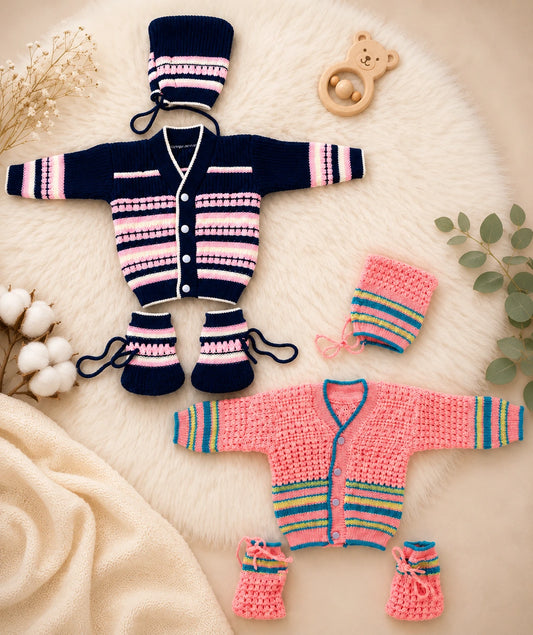 Pack of 2 ( Assorted) | Baby Sweater Set