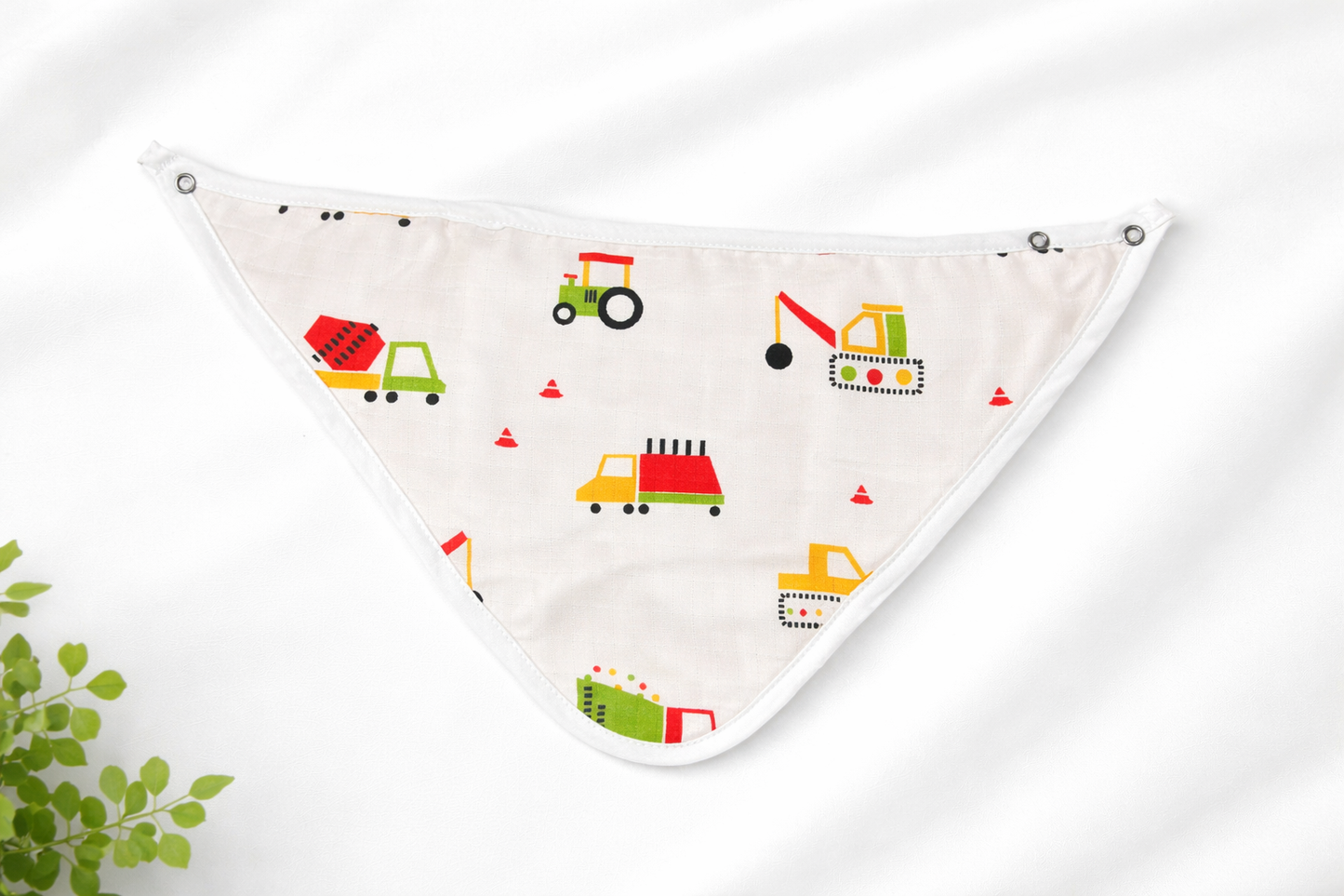 Premium Muslin Bibs V shape - (Assorted prints) - 1 piece