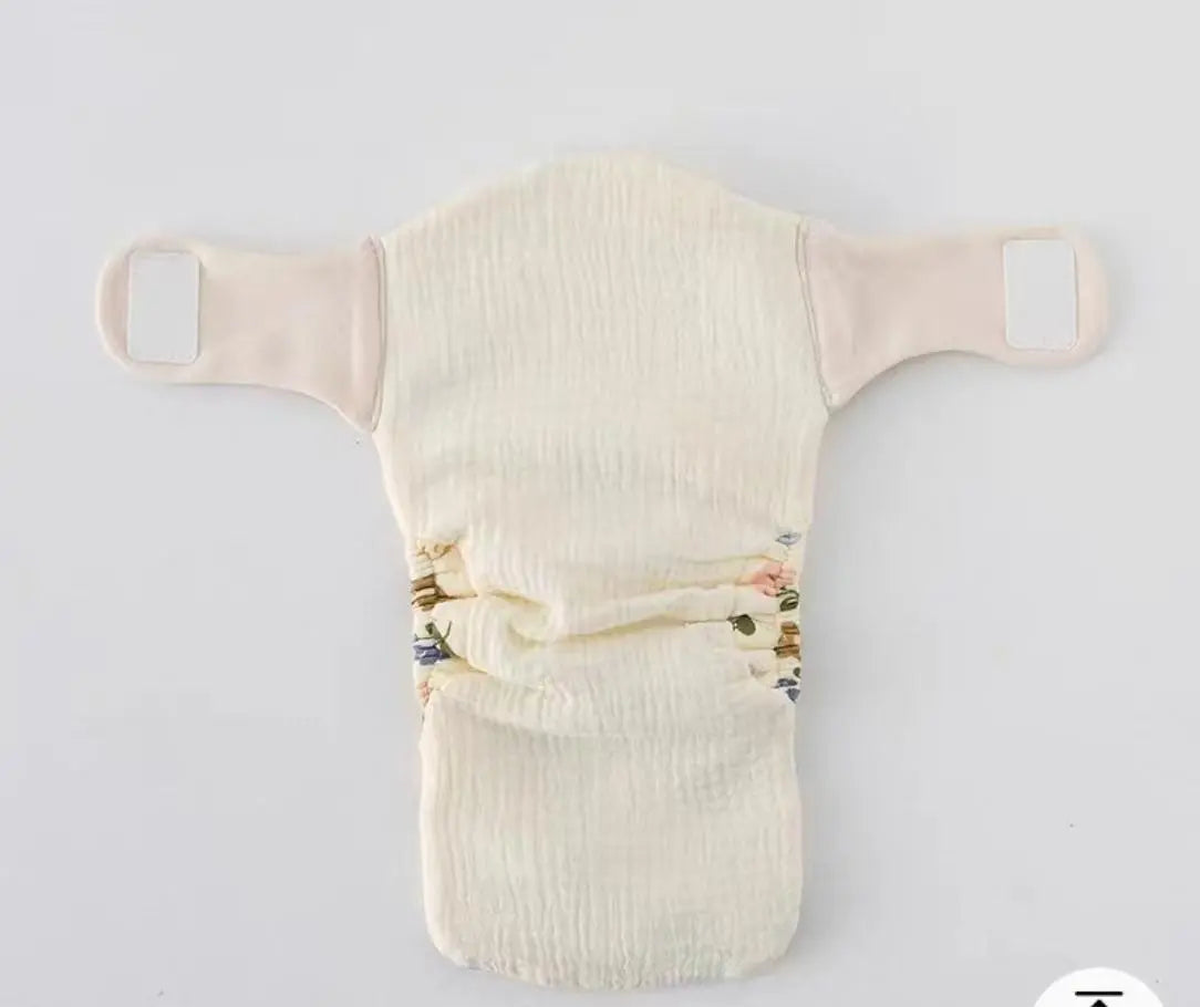 Premium Muslin 12 Layer Velcro Nappy – Pack of 5