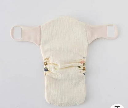 Premium Muslin 12 Layer Velcro Nappy – Pack of 5