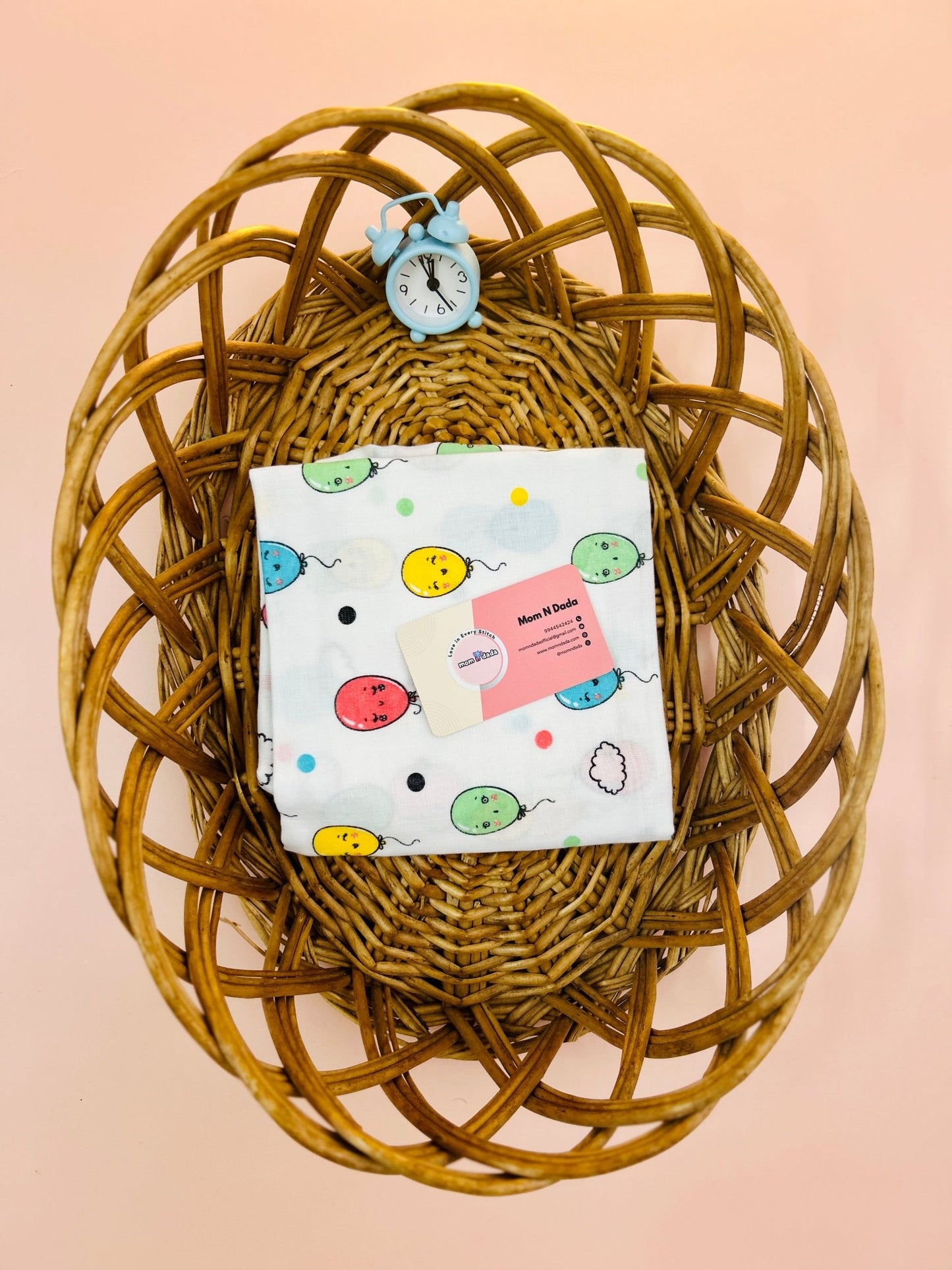 Muslin Bath Towel - Ballon Design - momndada