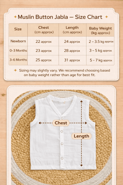 Muslin Button Jabla - Avocado print - momndada