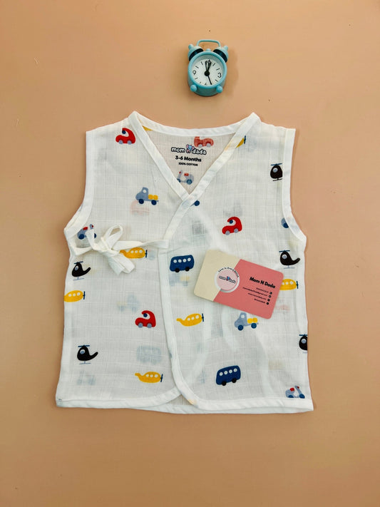 Muslin Kimono - Style Jabla - Helicopter Print - momndada