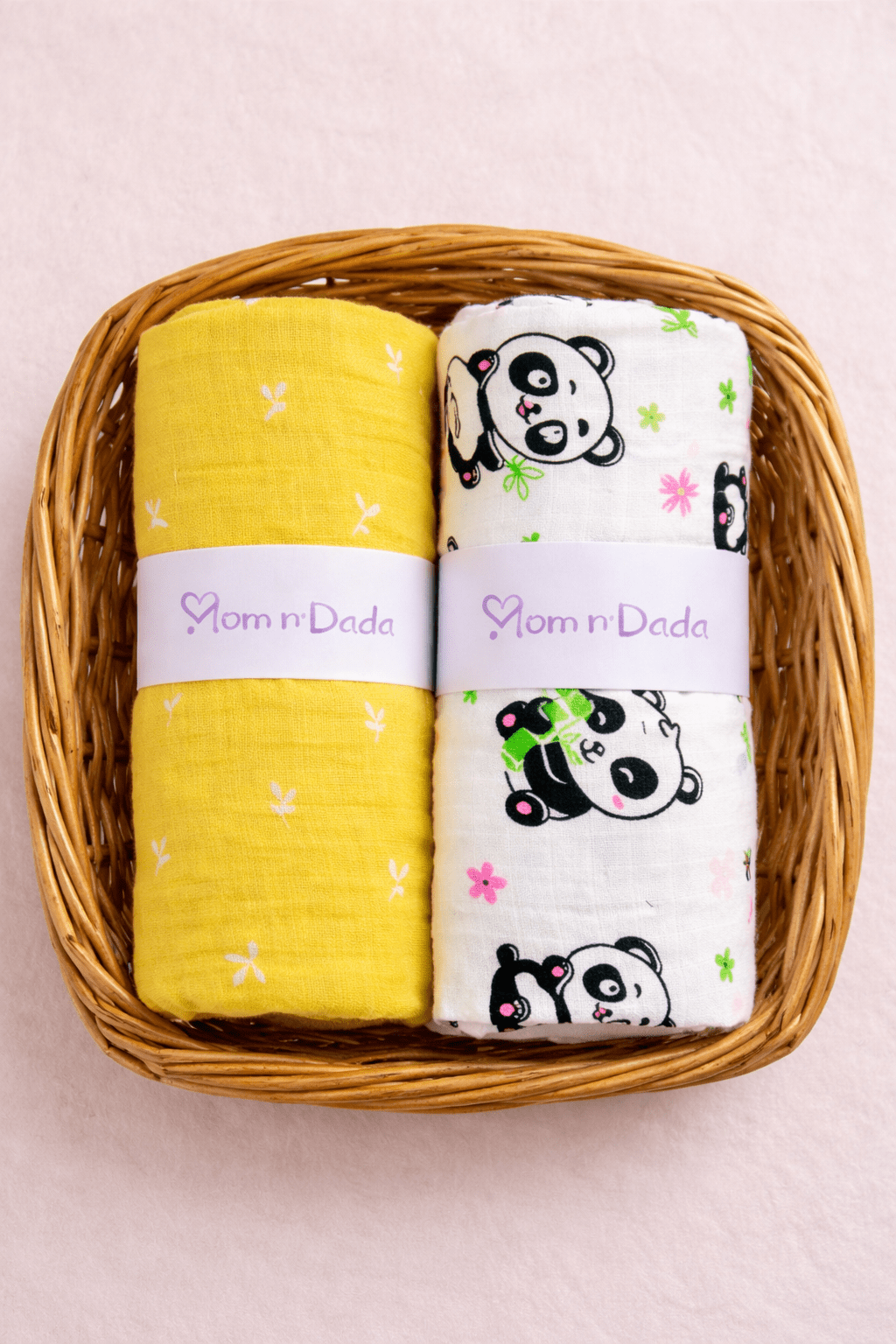 Muslin Swaddle - Pack of 2 - momndada