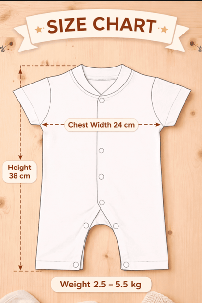 Organic Cotton Newborn Baby Romper - Pack of 2 (Assorted) - momndada