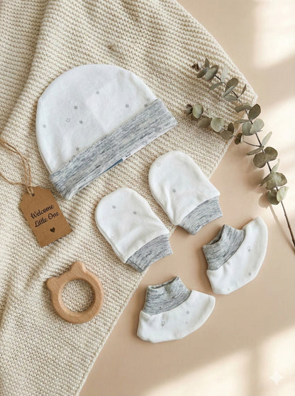 🐼 Trending Panda Newborn (0 - 3 month) Jabla Gift Set – 6 Items Combo - momndada