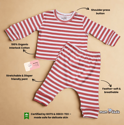 Winter Warm Full Sleeve Co - ord Sets - Line - momndada